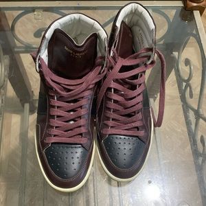Court Classic High Top Saint Laurent Sneakers